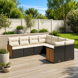 8 Piece Outdoor Sofa Set: Specifications and Features
