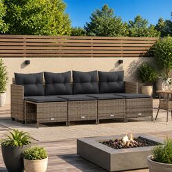 Detailed Specifications of 5 Piece Garden Sofa Set