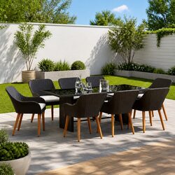 9-Piece Garden Dining Set: Specs and Features