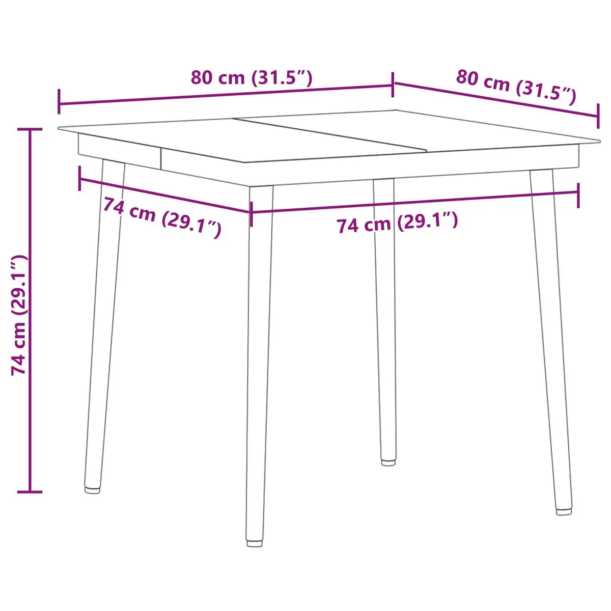Outdoor Dining Set 3 Piece Grey Poly Rattan Furniture for Patio with Cushions and Tempered Glass Table