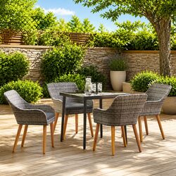 5-Piece Garden Dining Set: Specs and Features