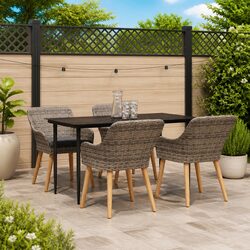 Specifications of 5-Piece Outdoor Garden Dining Set