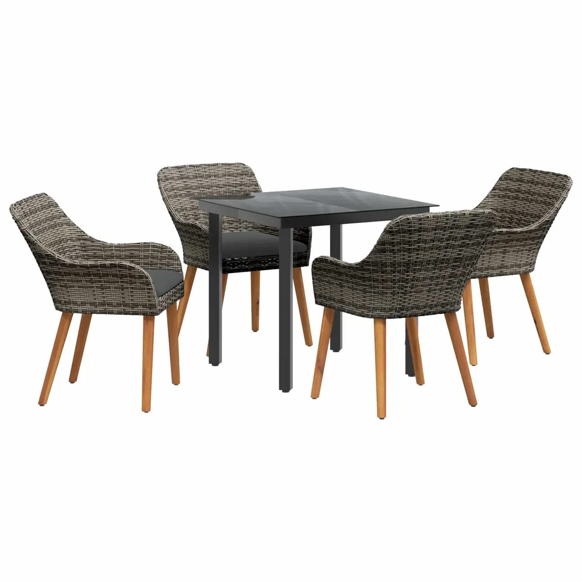 5-Piece Outdoor Garden Dining Set