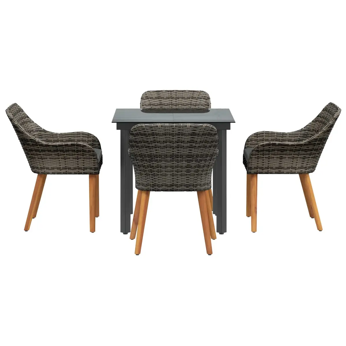 5-Piece Outdoor Garden Dining Set