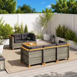 6-Piece Garden Sofa Set Specifications and Features