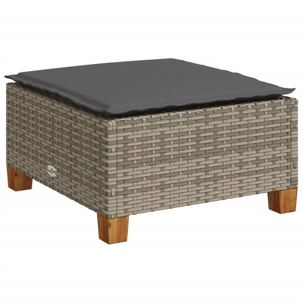 Garden Sofa Set Outdoor Furniture Modular Grey 6 Piece