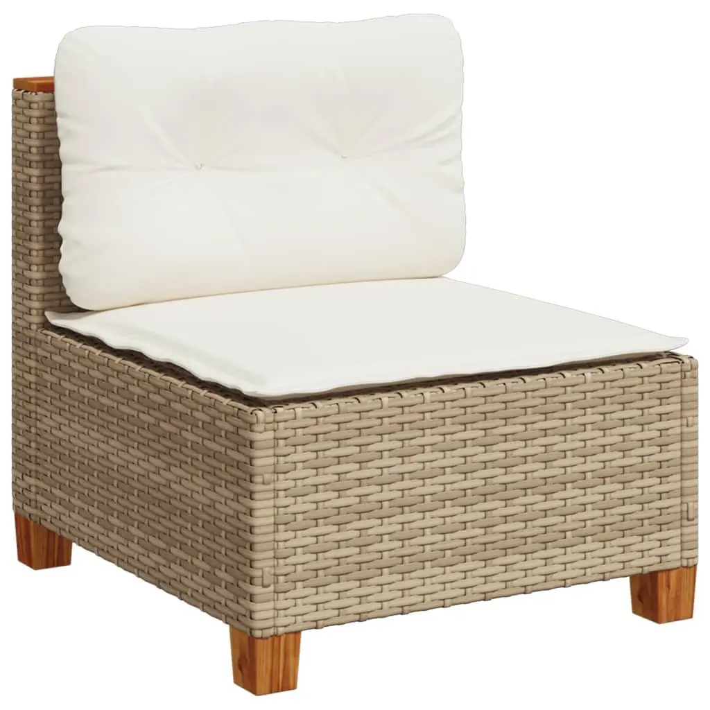 5-Piece Modular Garden Sofa Set with Removable Cushions