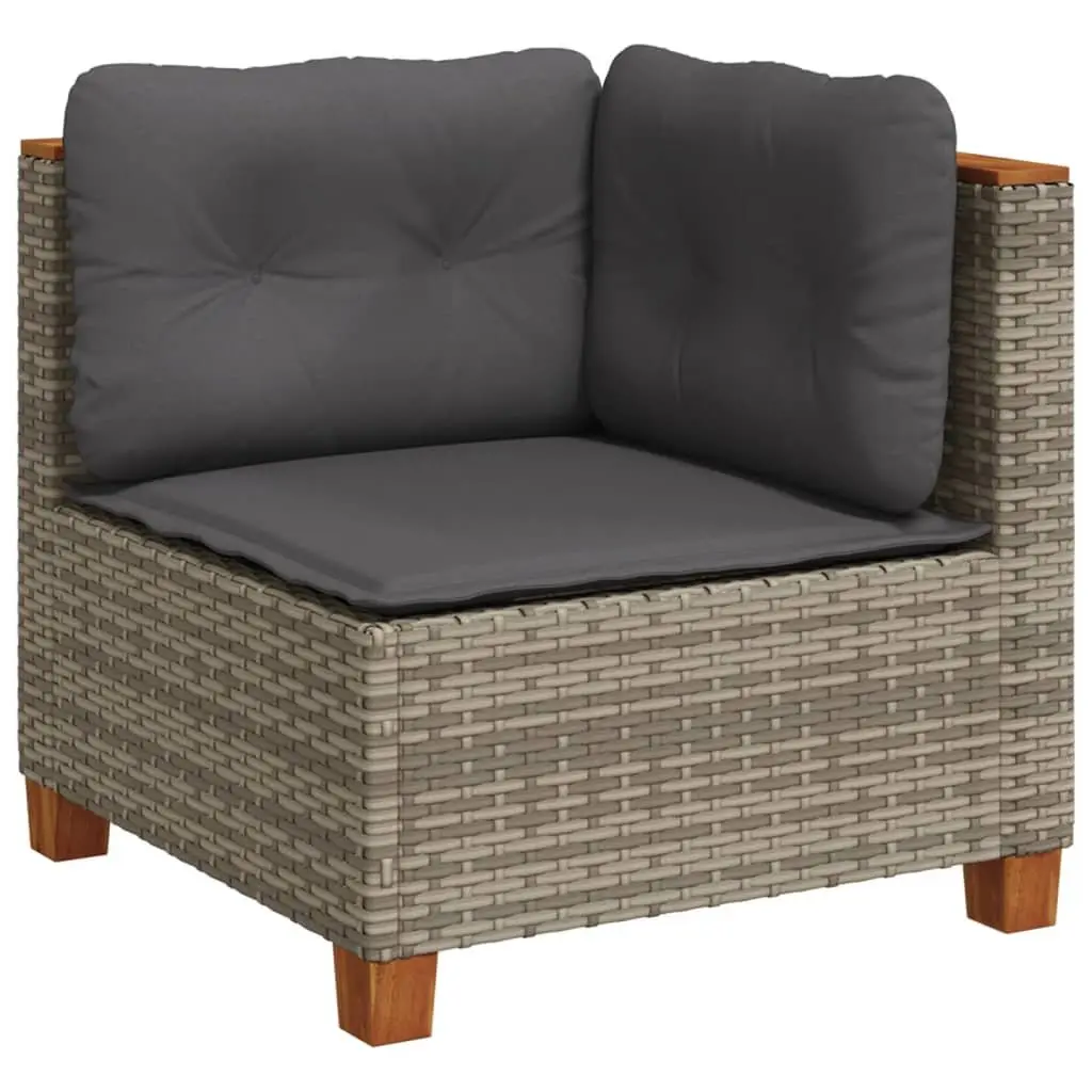 Garden Sofa Set 7 Piece Outdoor Furniture Patio Lounge Grey