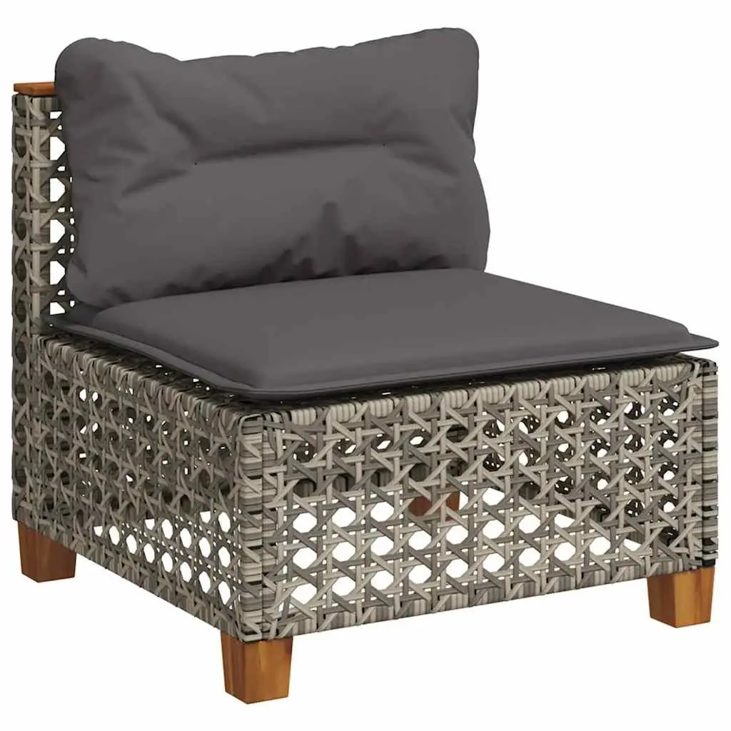 Garden Sofa Set 7 Piece Outdoor Furniture Patio Lounge Grey