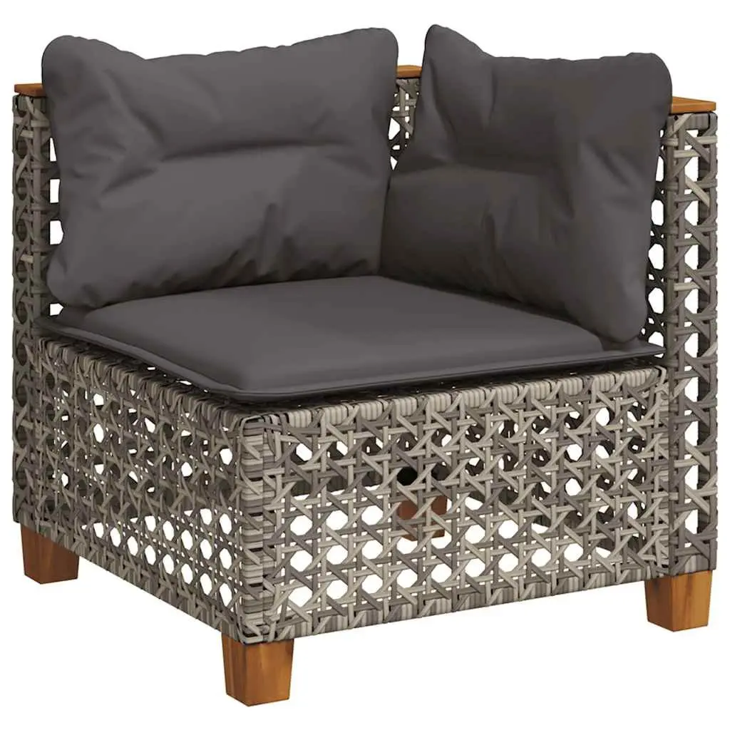 Garden Sofa Set 7 Piece Outdoor Furniture Patio Lounge Grey