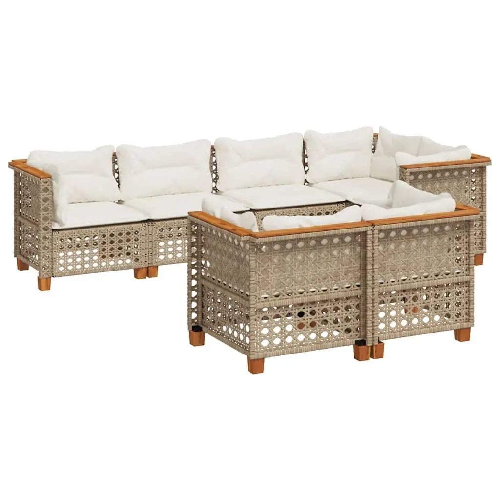 7-Piece Garden Sofa Set