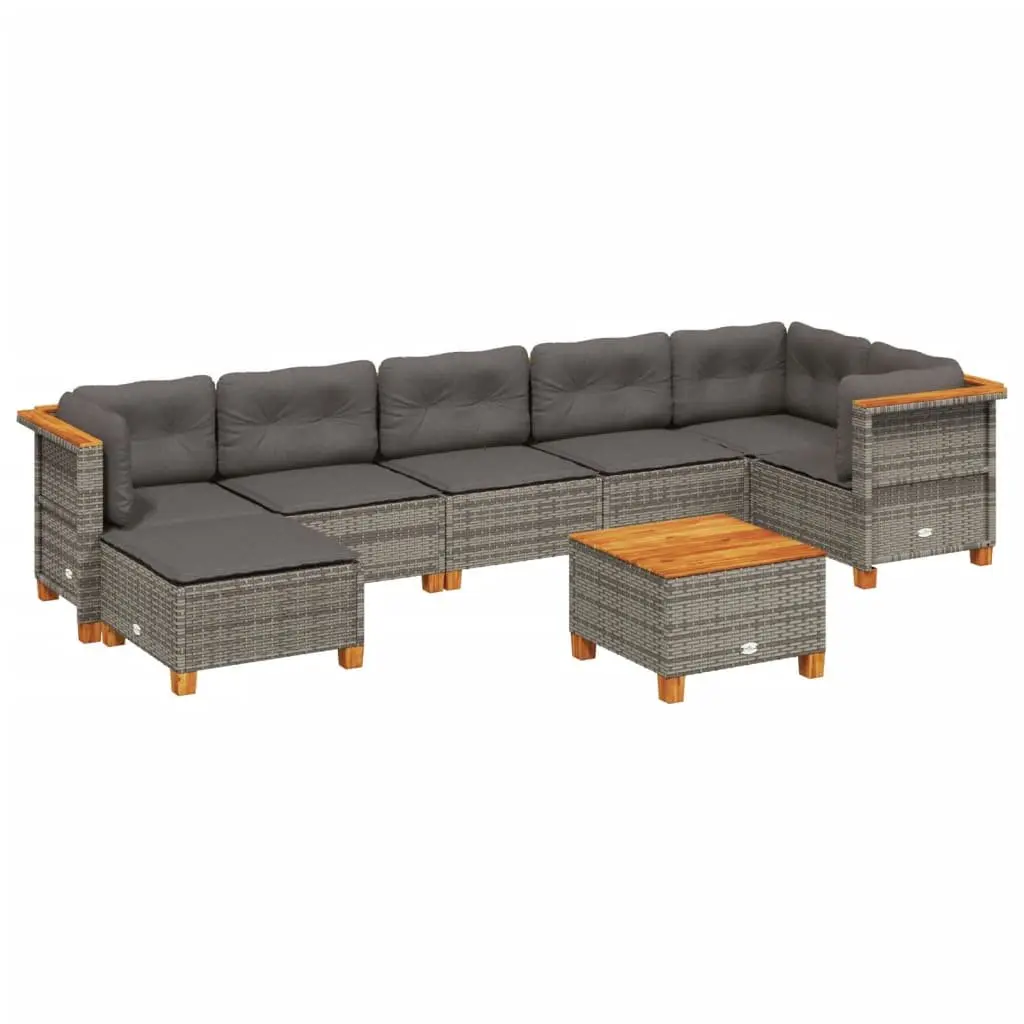 8 Piece Outdoor Garden Sofa Set