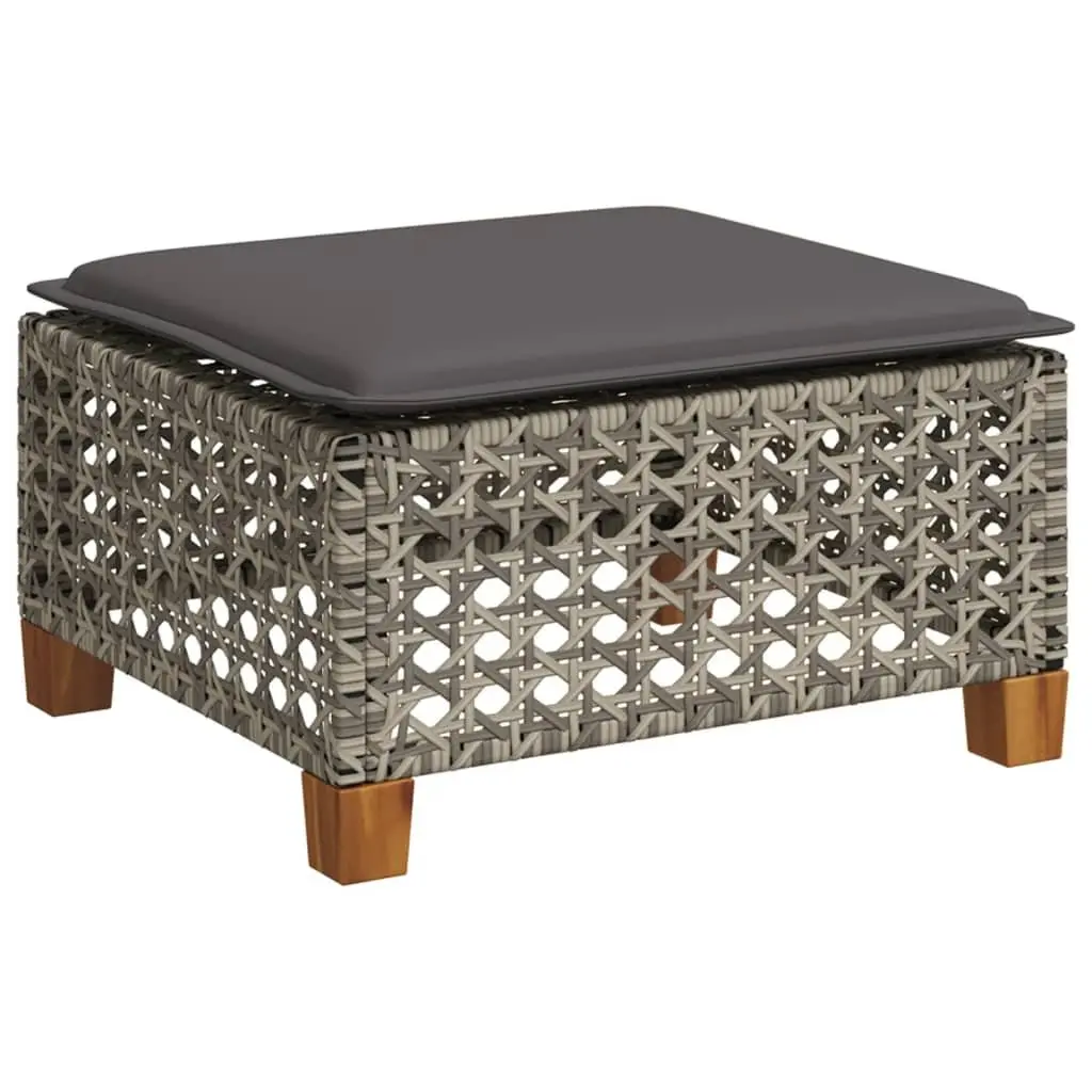 8-Piece Modular Patio Rattan Sofa Set