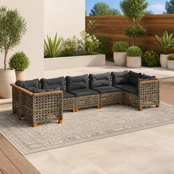 Detailed Specifications for 7 Piece Garden Sofa Set