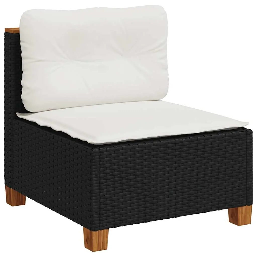 9-Piece Modular Outdoor Sofa Set with Cushions