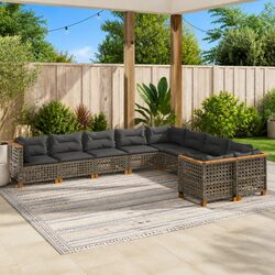 Specifications of 10 Piece Outdoor Garden Sofa Set