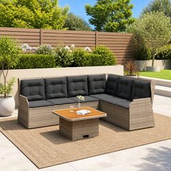 5-Piece Garden Lounge Set - Dimensions, Materials & More