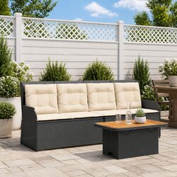 3 Piece Garden Lounge Set - Dimensions: 2 Chairs & Table
