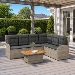 5 Piece Outdoor Lounge Set Specifications and Features