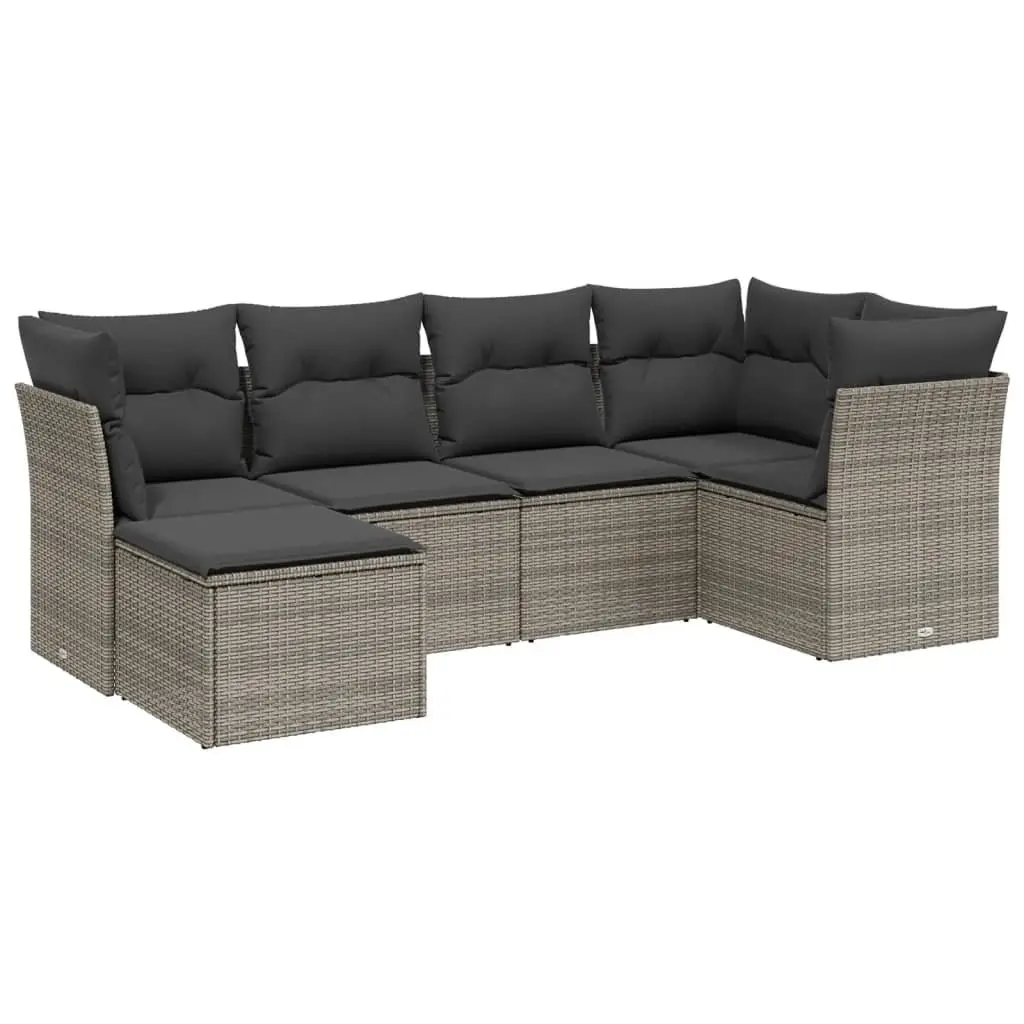 6-Piece Modular Garden Sofa Set