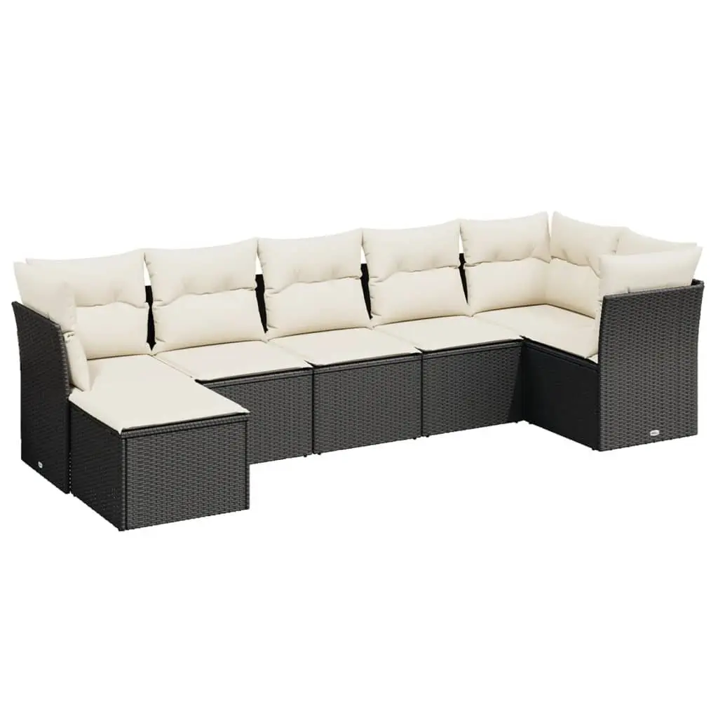7 Piece Outdoor Garden Sofa Set