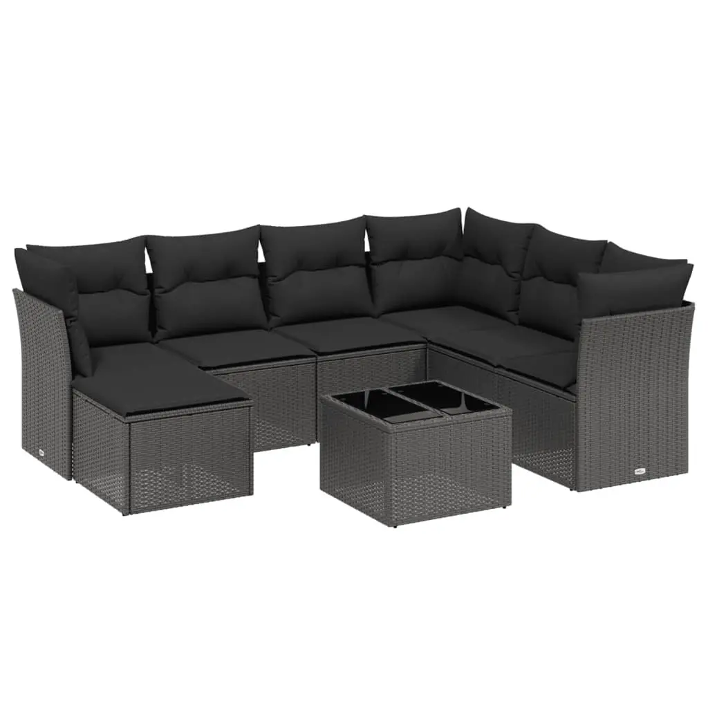 8 Piece Modular Garden Sofa Set