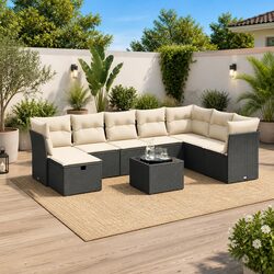 9-Piece Garden Sofa Set: Specs and Features Overview