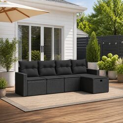 5 Piece Modular Garden Sofa Set – Specs and Features