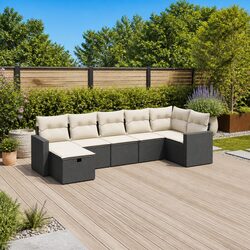 Specifications of 7 Piece Garden Sofa Set with Cushions