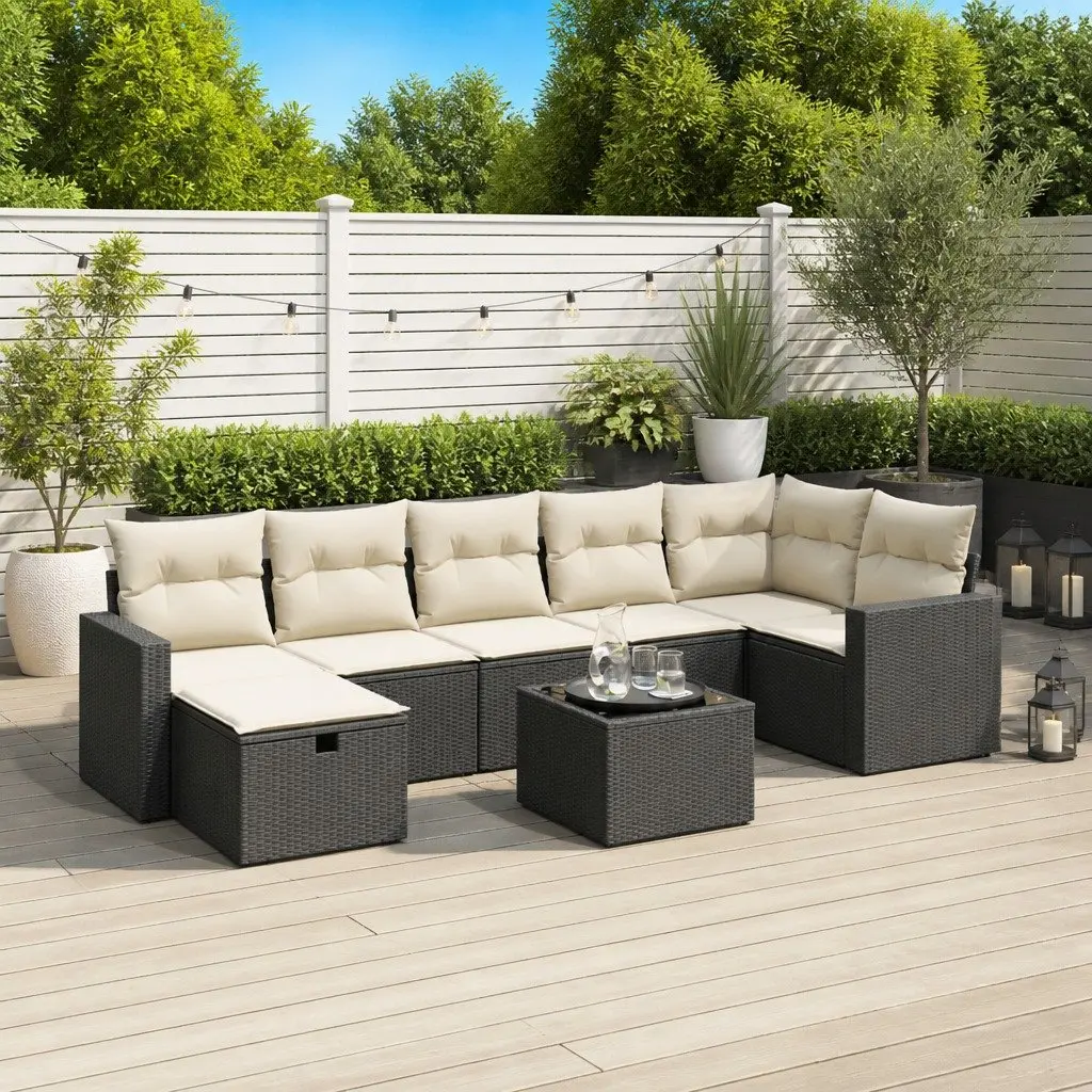 8-Piece Outdoor Garden Sofa Set