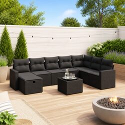 Specifications of 9 Piece Outdoor Garden Sofa Set