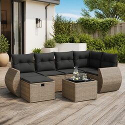 Specifications of 7-Piece Outdoor Garden Sofa Set