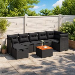 8-Piece Garden Sofa Set Specifications and Features
