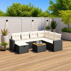 8 Piece Garden Sofa Set: Specs and Features Overview
