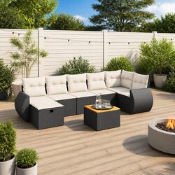 Specifications of 8 Piece Modular Garden Sofa Set