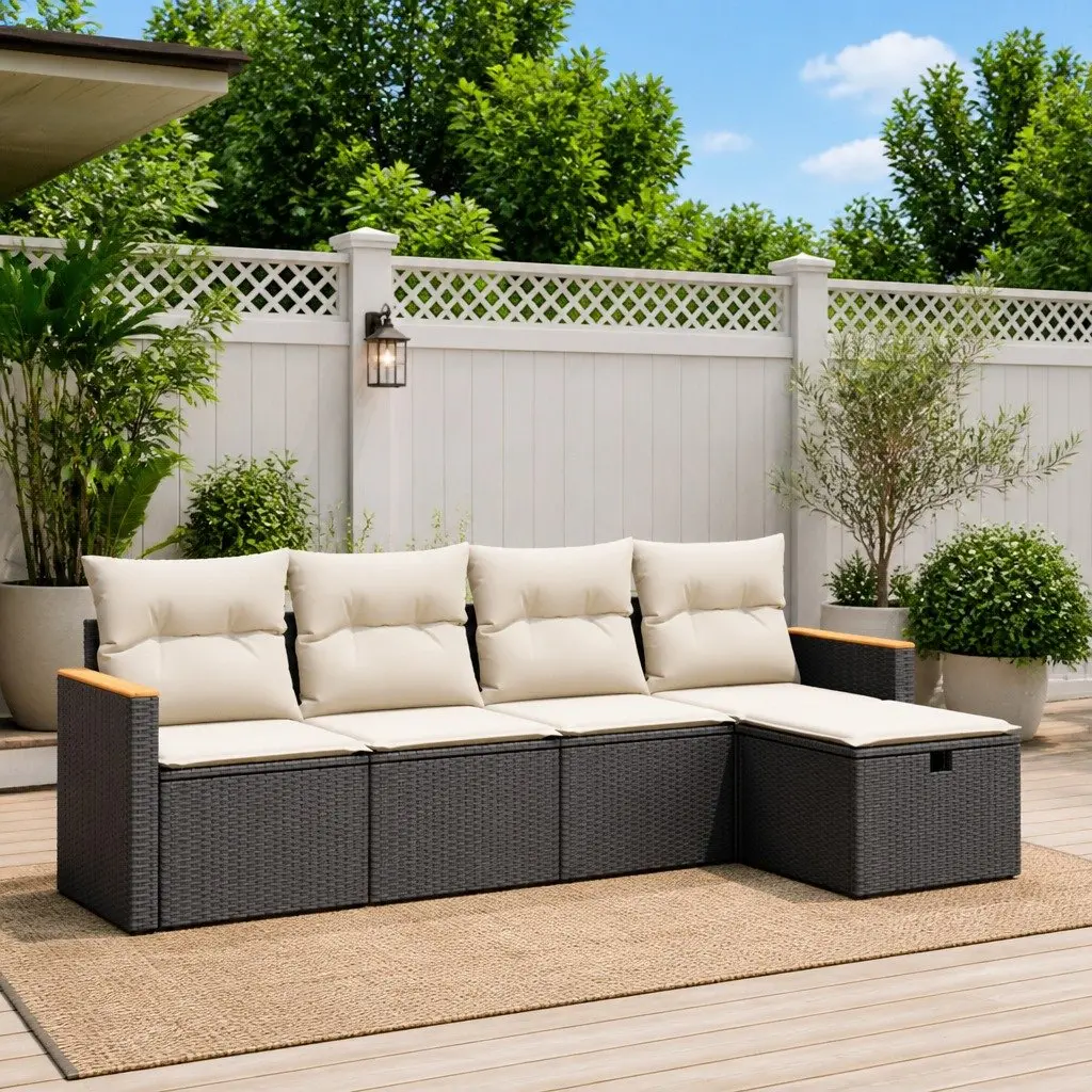 5-Piece Modular Outdoor Sofa Set