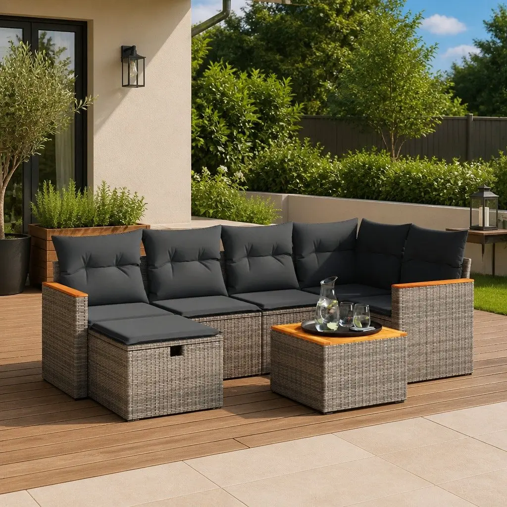 7-Piece Modular Outdoor Sofa Set