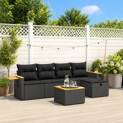 Specifications of Garden Sofa Set: 6-Piece Rattan Furniture