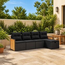 5 Piece Outdoor Garden Sofa Set Specifications and Features