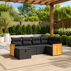 6-Piece Garden Sofa Set Specifications and Features