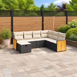 Modular 7 Piece Garden Sofa Set - Dimensions and Specs