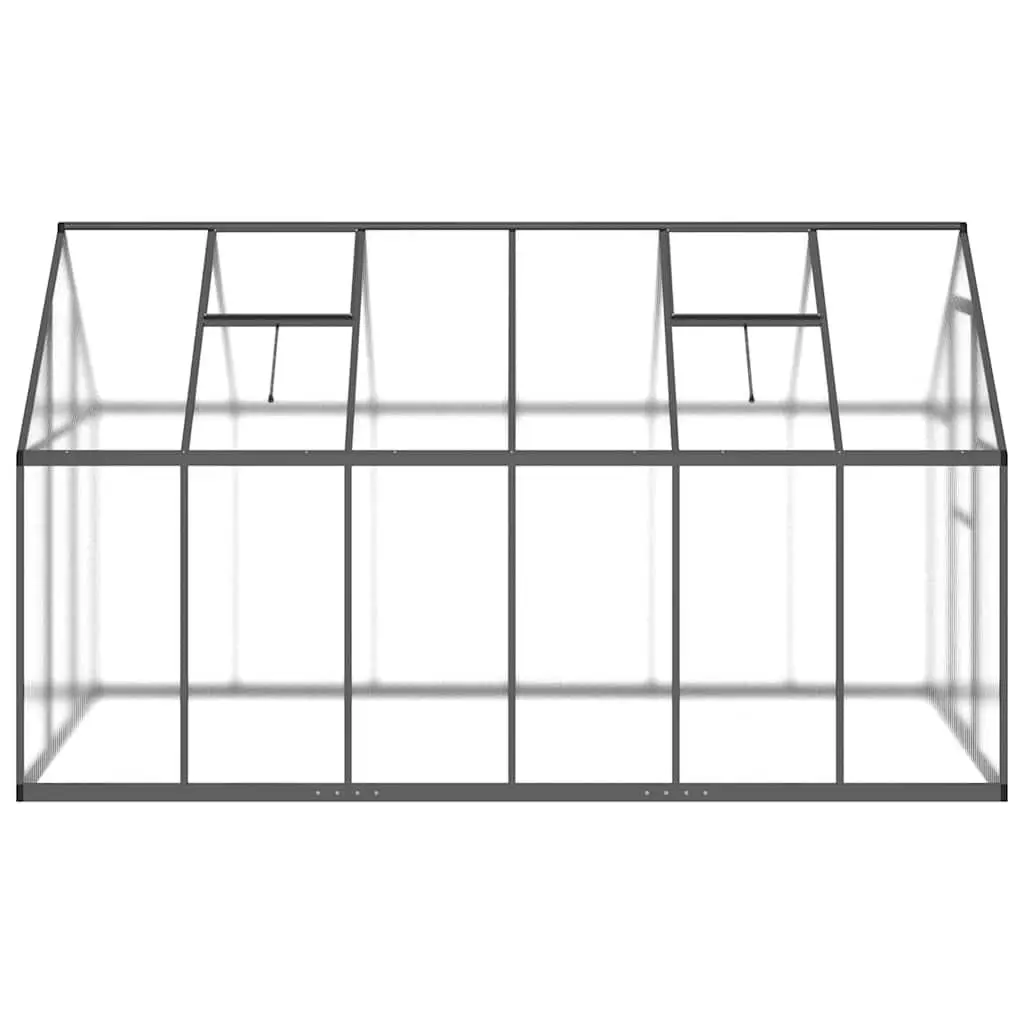 Walk-In Greenhouse for Backyard 334x169x195cm Aluminium Polycarbonate
