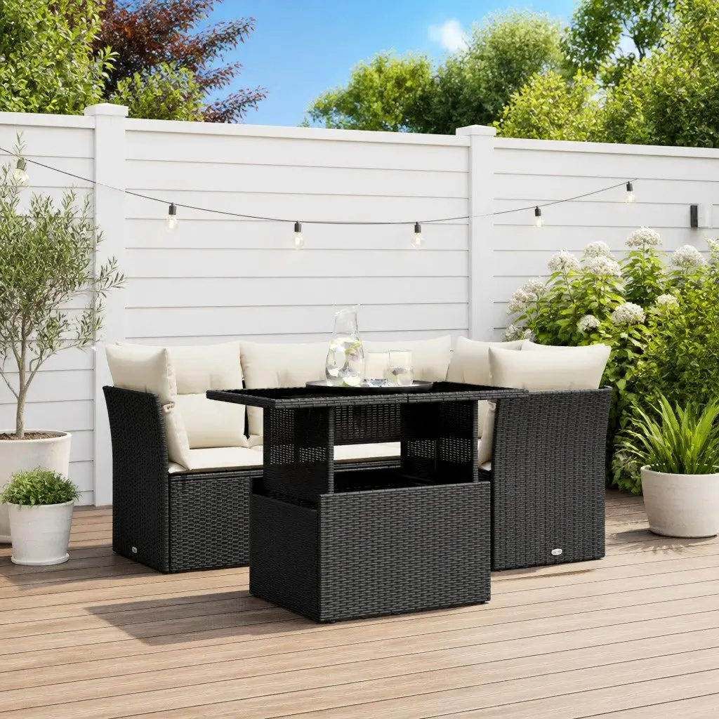 5-Piece Modular Garden Sofa Set