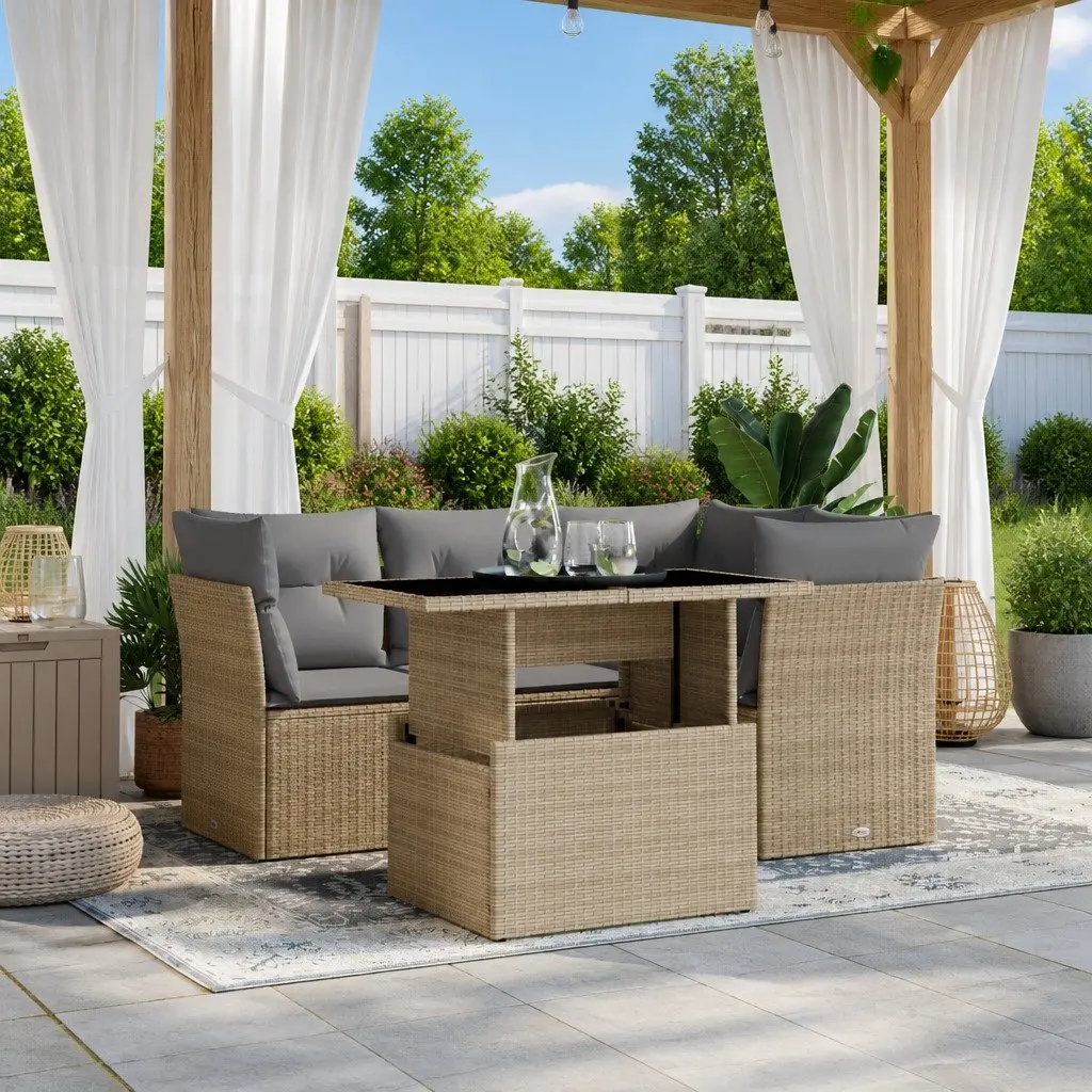 5-Piece Garden Sofa Set