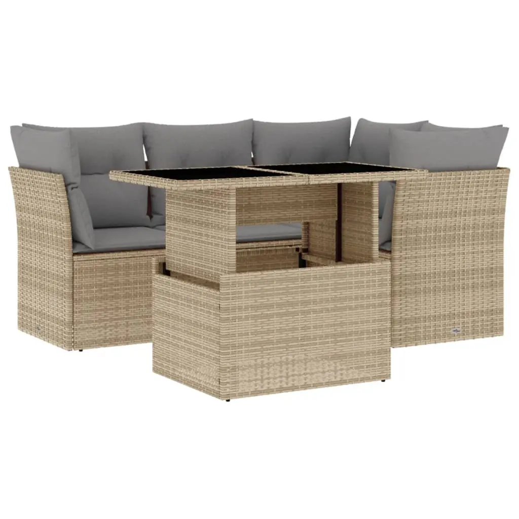 5-Piece Garden Sofa Set