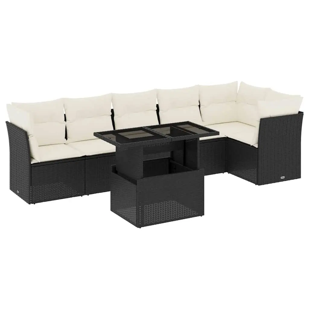 7 Piece Adjustable Garden Sofa Set