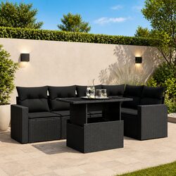 6-Piece Outdoor Garden Sofa Set: Specs & Features