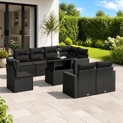 Specifications of 9-Piece Modular Outdoor Sofa Set
