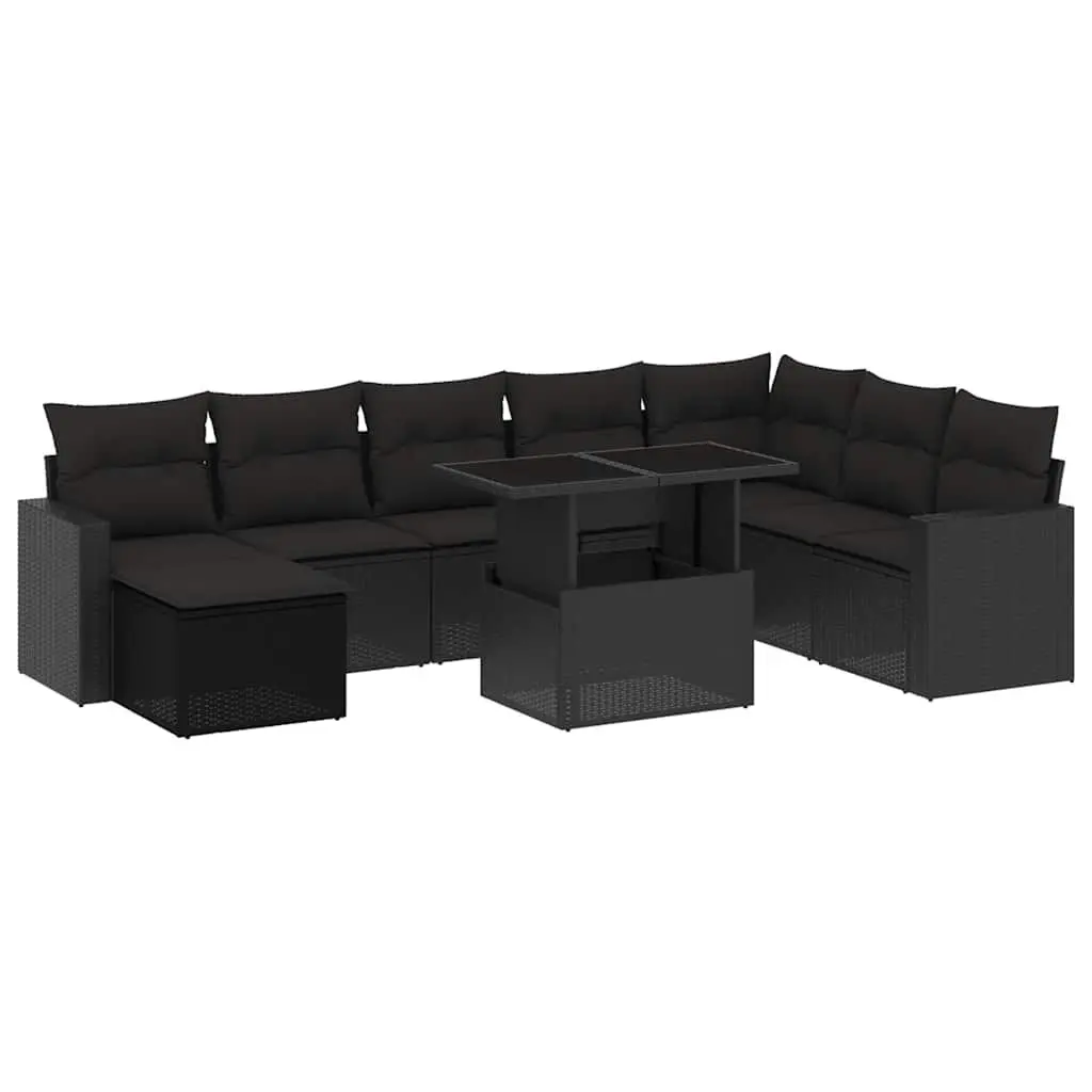 9-Piece Modular Garden Sofa Set