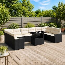 Specifications of 11 Piece Black PE Rattan Outdoor Set